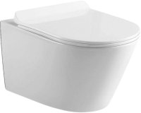 Унитаз Black&White Universe W-703 703W00 подвесной с сиденьем Микролифт Унитаз Black&White Universe W-703 703W00 подвесной с сиденьем Микролифт