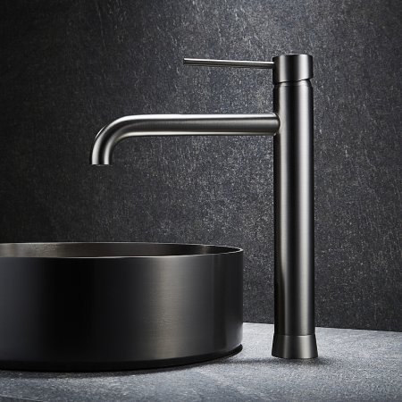 Смеситель для раковины Black&White Universe U7600GM 7600U Gun Metal 