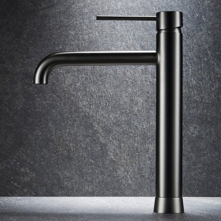 Смеситель для раковины Black&White Universe U7600GM 7600U Gun Metal 