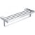 Полка для полотенец Boheme Q 10947-CR Хром 