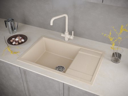 Мойка кухонная Paulmark PM317850-QU кварц 