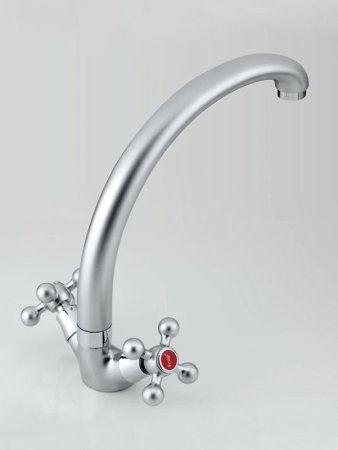 Смеситель для кухни Frap H19-1 F4219-1 Хром матовый 