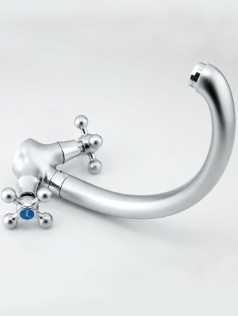 Смеситель для кухни Frap H19-1 F4219-1 Хром матовый 