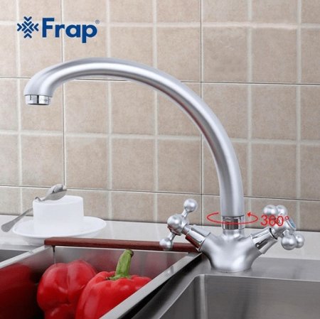 Смеситель для кухни Frap H19-1 F4219-1 Хром матовый 