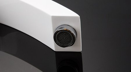 Смеситель для раковины Gappo G07 G1007-18 Белый Хром 