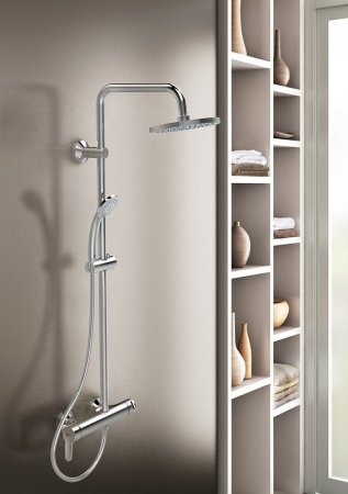 Душевая система Ideal Standard Ideal Rain Eco B1098AA Хром 