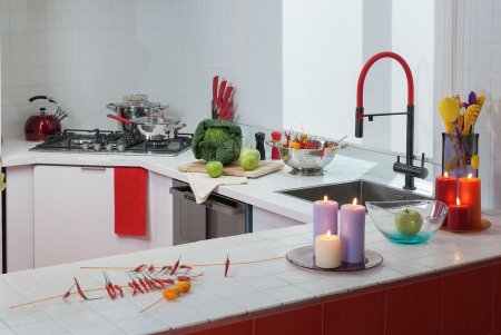 Смеситель для кухонной мойки Omoikiri Kanto PVD-GM вороненая сталь 