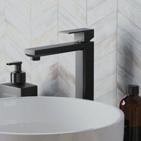 Смеситель для раковины Paini Grazia 21PZ205LL Черный матовый 