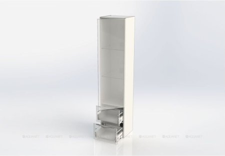 Шкаф-пенал для ванной Aquanet Орлеан 40 белый 