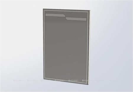 Зеркало Aquanet Модена 65 белый 