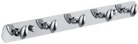 Планка с пятью крючками FIXSEN EQUIPMENT FX-1415, хром