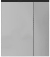 Зеркальный шкаф Roca Ronda 60 ZRU9302968 с подсветкой Белый глянец Антрацит