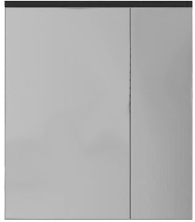 Зеркальный шкаф Roca Ronda 60 ZRU9302968 с подсветкой Белый глянец Антрацит 