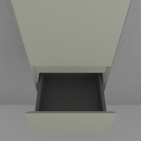 Пенал подвесной Style Line "Манхэттен" 36, ЭМАЛЬ 1 ящик PLUS олива 