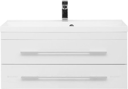 Тумба с раковиной Aquanet Нота 90 белый 