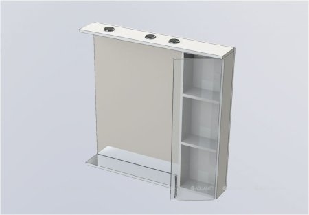 Зеркало-шкаф Aquanet Донна 90 венге 