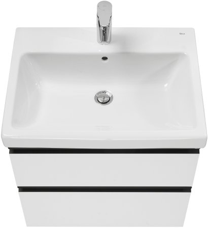 Тумба под раковину Roca Domi 60 A857458806 подвесная Белый глянец 