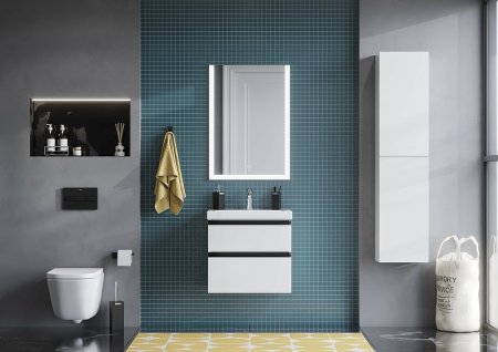 Тумба под раковину Roca Domi 60 A857458806 подвесная Белый глянец 