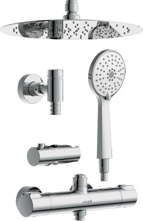 Душевая система Cersanit Odra 63069 с термостатом Хром 