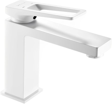 Смеситель для раковины Shevanik S6801C, белый 