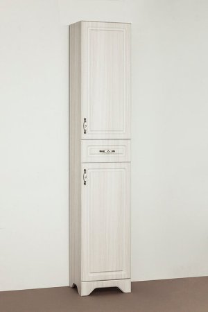 Шкаф пенал Style Line Олеандр 2 Люкс 36 ЛС-00000290 Рельеф пастель 