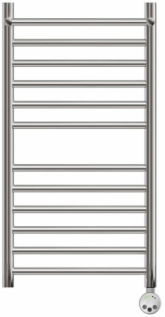 Электрический полотенцесушитель Point Аврора Премиум PN10148SPE П11 400x800 с полкой левый/правый Хром 