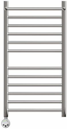 Электрический полотенцесушитель Point Аврора Премиум PN10148SPE П11 400x800 с полкой левый/правый Хром 
