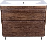 Тумба под раковину Style Line Атлантика 100 Люкс Plus ЛС-00000614 Старое дерево