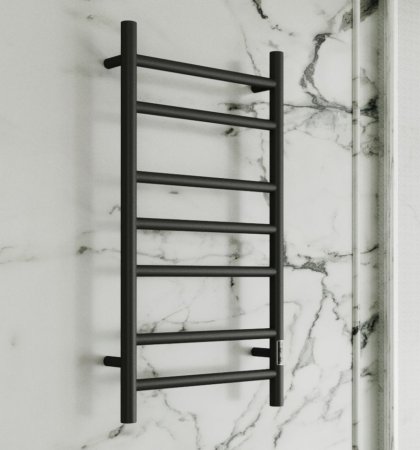 Полотенцесушитель электрический (лесенка) Bauedge Stil DB-0038, 40x80 см 