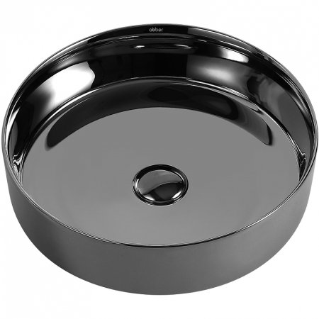 Раковина-чаша Abber Bequem 40 AC2109GS Серебро 