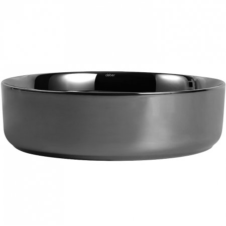 Раковина-чаша Abber Bequem 40 AC2109GS Серебро 