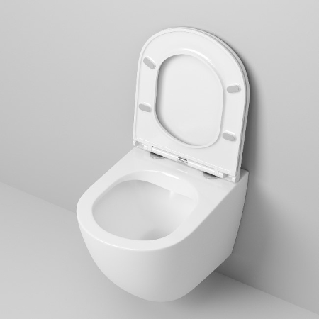 Унитаз Grossman GR-4455S подвесной Белый с сиденьем Микролифт 