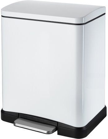 Ведро для мусора WeltWasser WW ME Lassy WT 12L 10000006130 Белое 