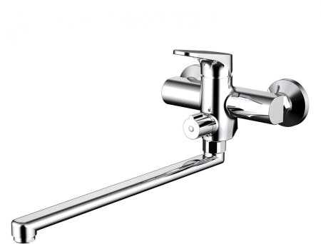 Смеситель для ванны Bravat Eler F6191238CP-01L-RUS, хром 