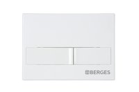 Кнопка смыва Berges Wasserhaus Novum L1 белая