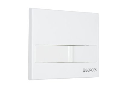Кнопка смыва Berges Wasserhaus Novum L1 белая 