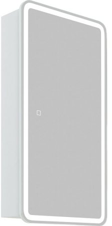 Зеркальный шкаф BelBagno Marino 40 SPC-MAR-400/800-1A-LED-TCH с подсветкой Белый 
