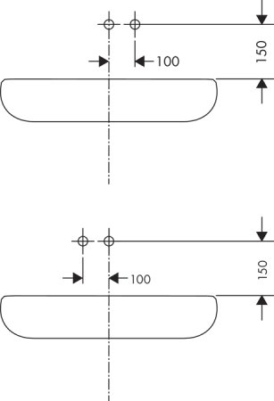 Смеситель Hansgrohe Talis E 71732000 для раковины 