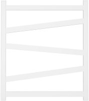 Полотенцесушитель водяной Point Феникс PN15156W П5 500x600, белый