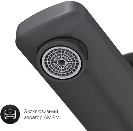 Смеситель для раковины AM.PM Gem F90A92022 Черный матовый 