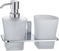 Дозатор WasserKRAFT Leine K-5089 со стаканом