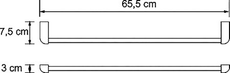 Полотенцедержатель WasserKRAFT Kammel K-8330 
