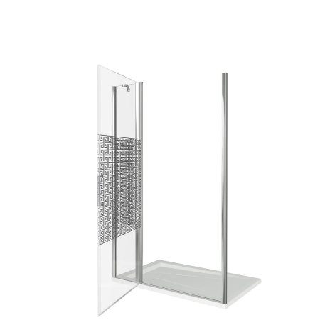 Душевая дверь в нишу Good Door Fantasy WTW-100-F-CH 