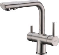 Смеситель для кухонной мойки WasserKRAFT A8027 , матовый хром