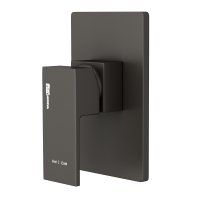 Смеситель WasserKRAFT Abens 2051 с внутренней частью, для душа черный