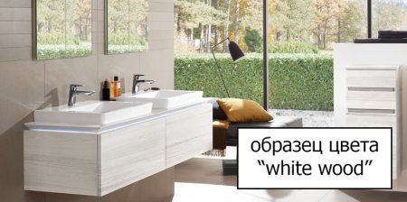 Шкаф-пенал Villeroy & Boch Venticello A95104 SX white wood L 