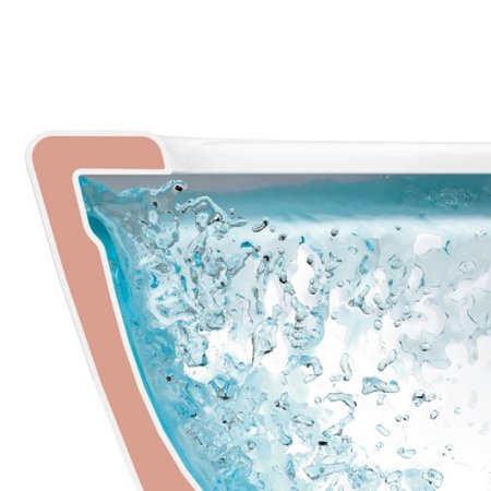 Унитаз подвесной Villeroy & Boch Subway 2.0 5606R0R1 укороченный, alpin CeramicPlus 