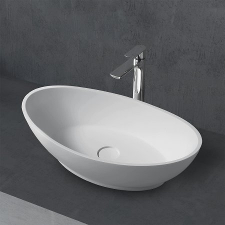 Раковина-чаша Abber Stein 62 AS2610 Белая матовая 