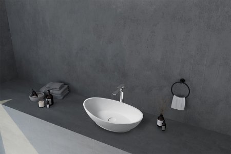 Раковина-чаша Abber Stein 62 AS2610 Белая матовая 