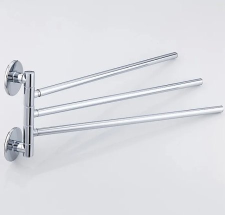 Полотенцедержатель Frap F38 F3813 поворотный Хром 